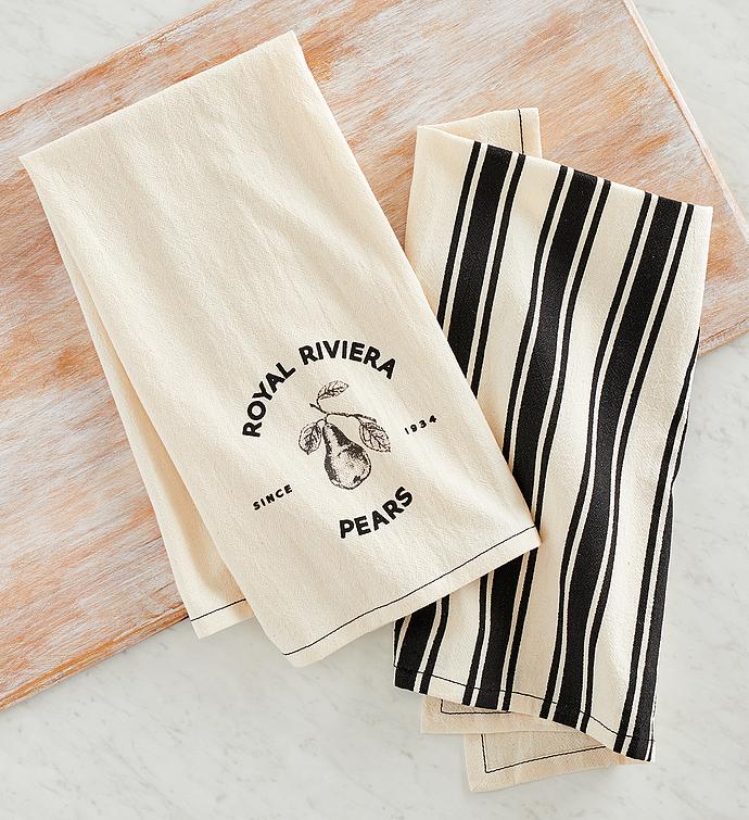 Harry & David™ Kitchen Towels   Set of 2